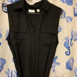 New York & Company  button up dress